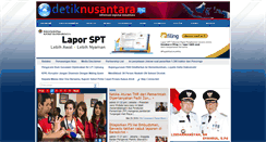 Desktop Screenshot of detiknusantara.com